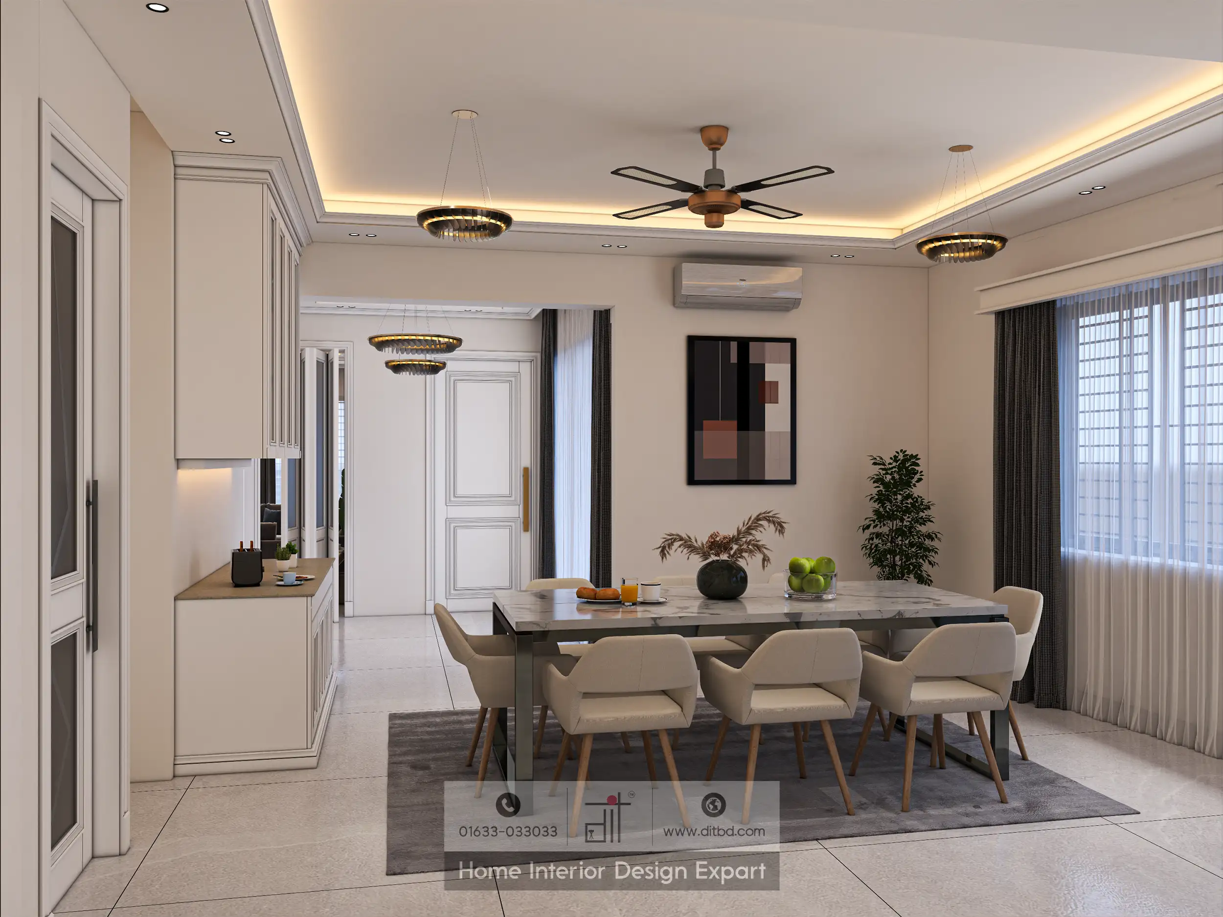 Luxury Dining Space Design