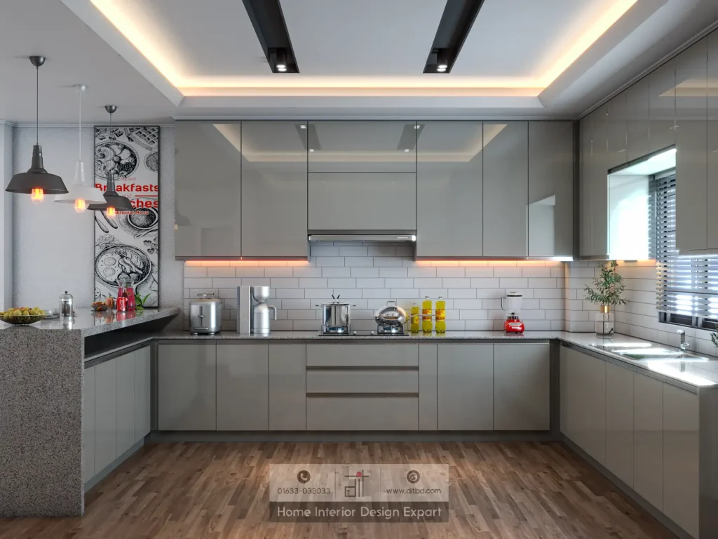 Modern Open Kitchen Design